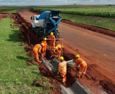 Contorno de Palotina em obras