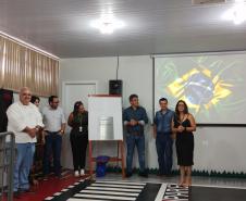 Evento de reinauguração da EPET Cascavel