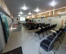 Sala de aula da EPET Cascavel