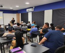 Capacitação de ambulantes na Ponte de Guaratuba