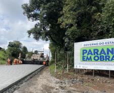 PRC-280 início restauração em concreto em Pato Branco