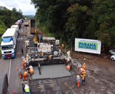 PRC-280 início restauração em concreto em Pato Branco