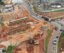 Duplicação da Rodovia dos Minérios em Almirante Tamandaré chega a 56%
