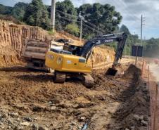 Duplicação da Rodovia dos Minérios em Almirante Tamandaré chega a 56%