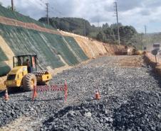 Duplicação da Rodovia dos Minérios em Almirante Tamandaré chega a 56%