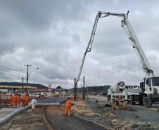 Duplicação da Rodovia dos Minérios em Almirante Tamandaré chega a 56%