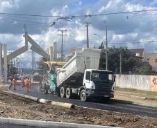 Duplicação da Rodovia dos Minérios em Almirante Tamandaré chega a 56%