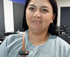 Tânia de Fátima de Oliveira Calvila trabalha com vendas há mais de 13 anos