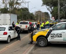 Blitz educativa do Maio Amarelo em Guarapuava