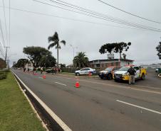 Blitz educativa do Maio Amarelo em Guarapuava