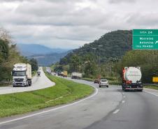 BR-277 em Morretes