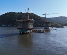Evento dos 50% da Ponte de Guaratuba