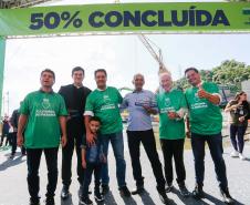 Evento dos 50% da Ponte de Guaratuba