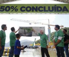Evento dos 50% da Ponte de Guaratuba