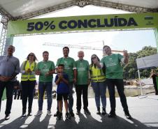 Evento dos 50% da Ponte de Guaratuba