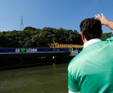 Evento dos 50% da Ponte de Guaratuba