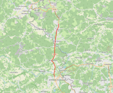 PR-092 em Almirante Tamandaré - mapa do trecho que será duplicado