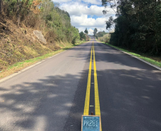 PR-281 entre Agudos do Sul a Piên