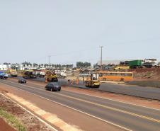 PR-317 obras de arquivo da duplicação em andamento