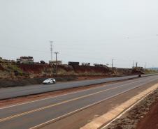 PR-317 obras de arquivo da duplicação em andamento