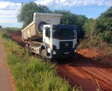 PR-681 recuperação de drenagem e pavimento no km 7, em Alto Piquiri