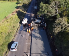 PRC-280 entre Pato Branco e Mariópolis - serviços de restauração em concreto