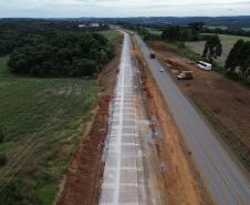 PRC-466 obras de duplicação entre Guarapuava e Palmeirinha