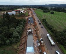 PRC-466 obras de duplicação entre Guarapuava e Palmeirinha