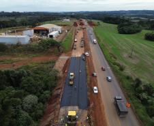 PRC-466 obras de duplicação entre Guarapuava e Palmeirinha