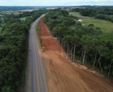 PRC-466 obras de duplicação entre Guarapuava e Palmeirinha