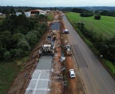 PRC-466 obras de duplicação entre Guarapuava e Palmeirinha