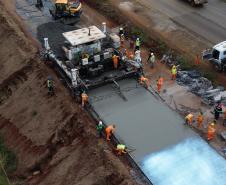 PRC-466 obras de duplicação entre Guarapuava e Palmeirinha