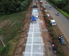 PRC-466 obras de duplicação entre Guarapuava e Palmeirinha