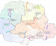 Mapa dos lotes do ProRestaura