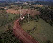 Pavimentação da estrada entre Ramilândia e Santa Helena