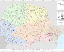Mapa do Programa Conexões Seguras