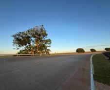 PR-180 entre Goioerê e Quarto Centário com concretagem quase concluída