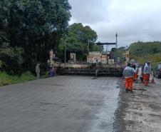 Restauração em concreto da PRC-280 entre Pato Branco e Clevelândia