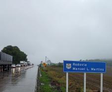 Restauração em concreto da PRC-280 entre Pato Branco e Clevelândia