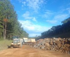 PRC-466 duplicação entre Guarapuava e Palmeirinha chega a 31%