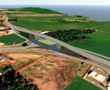 PRC-466 Lidianópolis a Manoel Ribas - viaduto II Ivaiporã