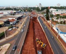 Novo trevo do Catuaí em Maringá chega a 54,34%