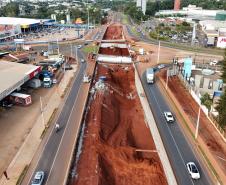 Novo trevo do Catuaí em Maringá chega a 54,34%