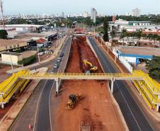 Novo trevo do Catuaí em Maringá chega a 54,34%