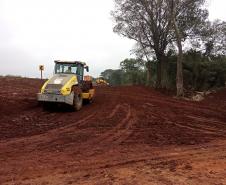 PR-445 início serviços do viaduto de Lerroville