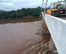 Reforma da Ponte do Rio Ivaí na PR-317 entre Floresta e Engenheiro Beltrão