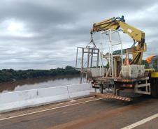 Reforma da Ponte do Rio Ivaí na PR-317 entre Floresta e Engenheiro Beltrão