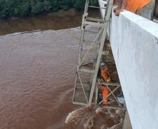 Reforma da Ponte do Rio Ivaí na PR-317 entre Floresta e Engenheiro Beltrão