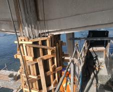PR-317 obra de recuperação da ponte do Rio Ivaí entre Floresta e Engenheiro Beltrão