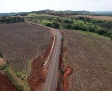 Estrada entre Ramilândia e Santa Helena chega a 76%